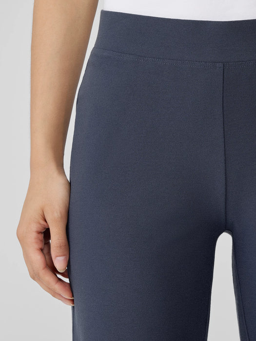 Washable Stretch Crepe Straight Pant