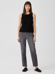 Cotton Fluff Crew Neck Top