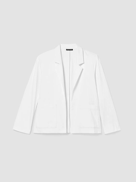 Cotton Ponte Blazer