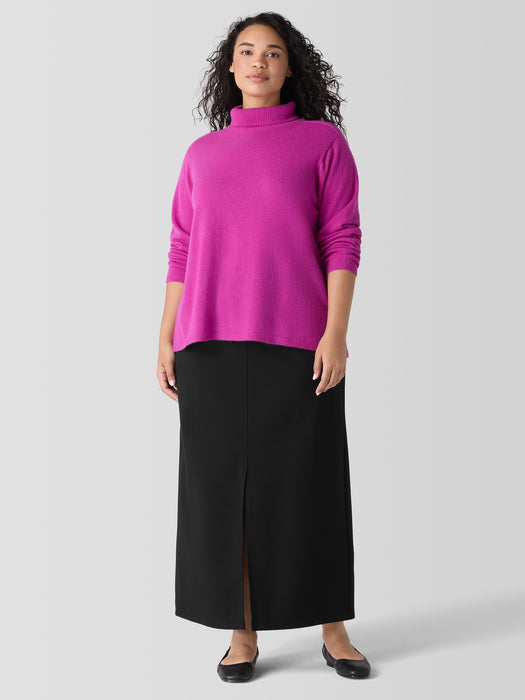 Italian Cashmere Turtleneck Top
