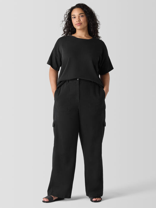 Garment-Dyed Utility&nbsp;Organic&nbsp;Cotton Cargo Pant