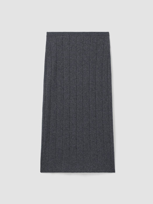 Italian Cashmere Pencil Skirt