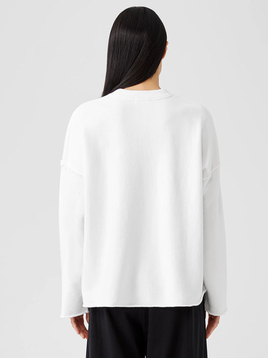 Organic Cotton French Terry Box-Top