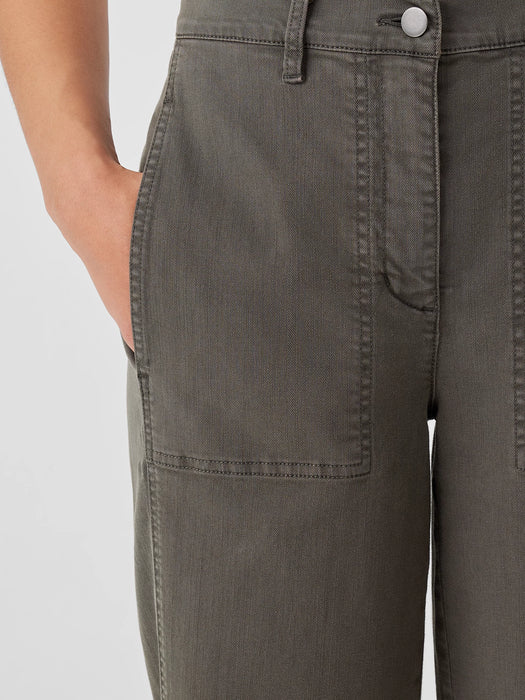 Organic Cotton Denim Lantern Jean