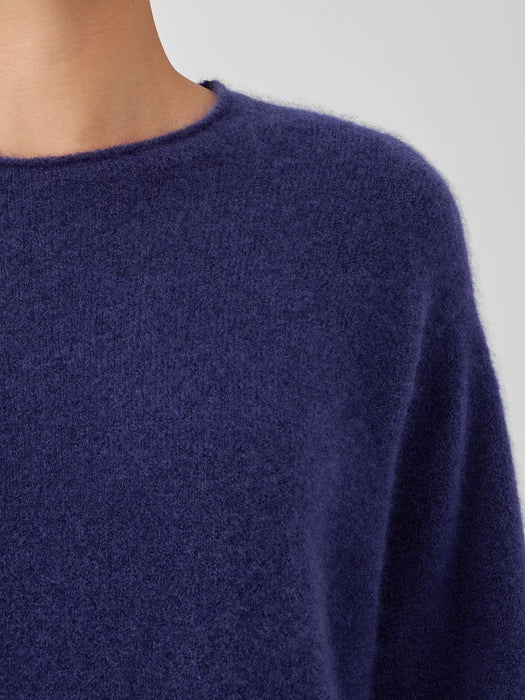 Cashmere Silk Bliss Crew Neck Top