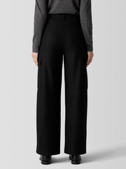 Felted Wool Jersey Cargo Pant in Regenerative Wool