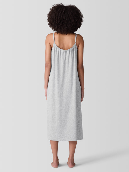 M&eacute;lange Organic Cotton Interlock Cami Sleep Dress