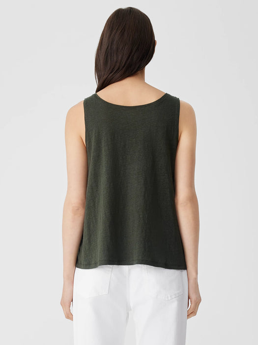 Organic Linen Jersey Tank
