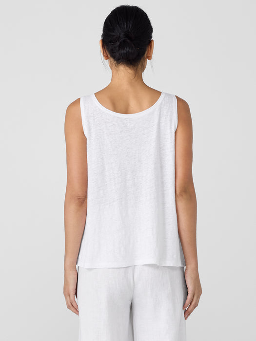 Organic Linen Jersey Tank