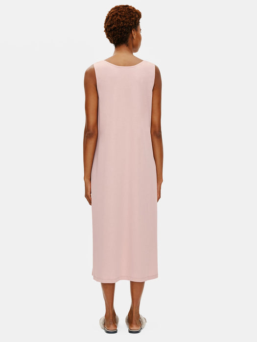 Organic Cotton Interlock Tank Sleep Dress