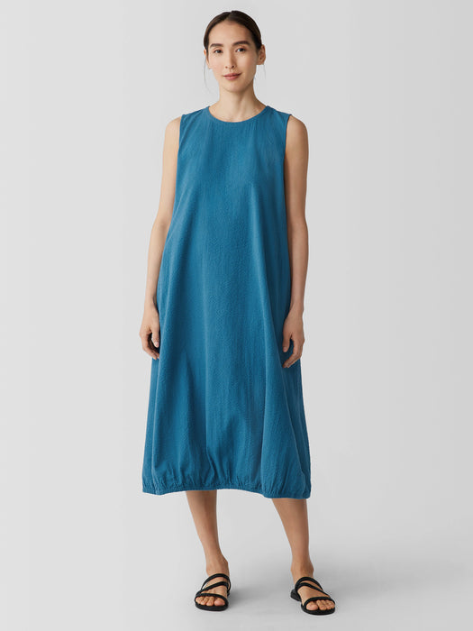 Organic Cotton Ripple Lantern Dress