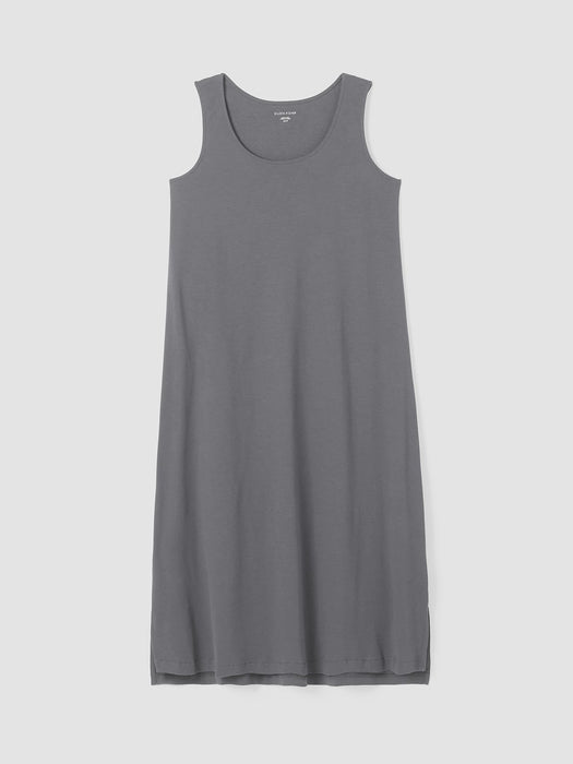 Organic Cotton Interlock Tank Sleep Dress