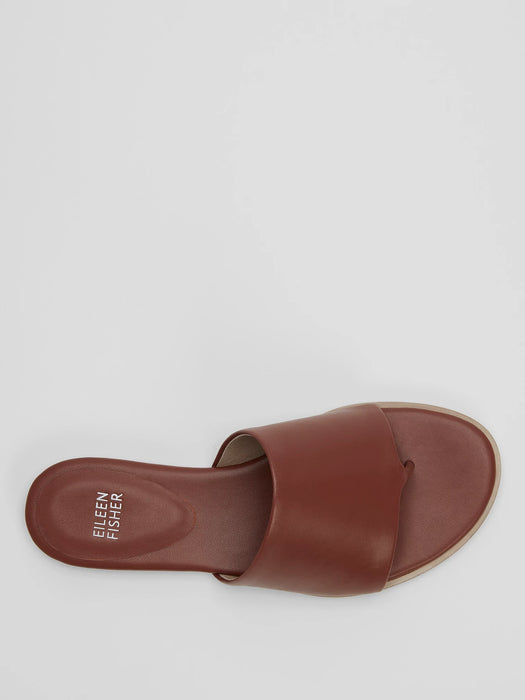 Edge Nappa Leather Slide