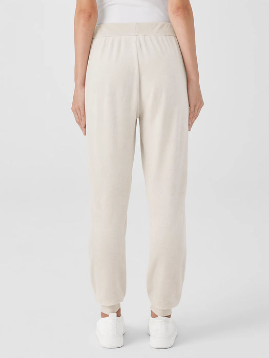 Cozy Velour Knit Jogger Pant