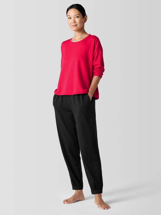 Cozy Brushed Terry Hug Box-Top