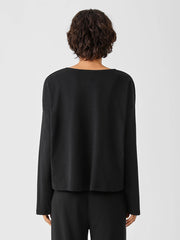 Cozy Organic Cotton Interlock Box-Top