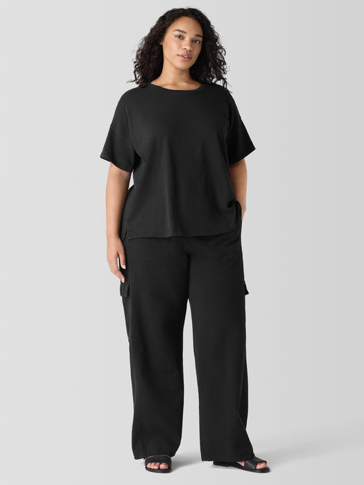 Cozy Organic Cotton Slub Tee