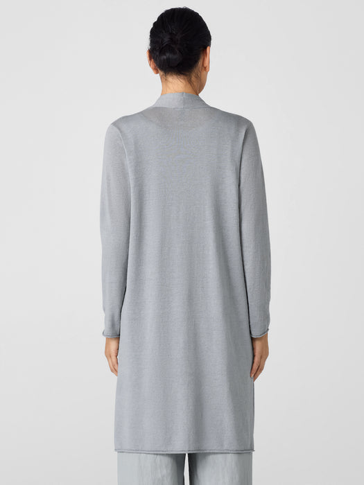 Organic Linen Cotton Long Cardigan