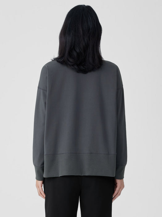 Pima Cotton Stretch Jersey Box-Top