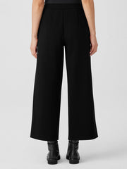 Washable Flex Ponte Wide-Leg Pant