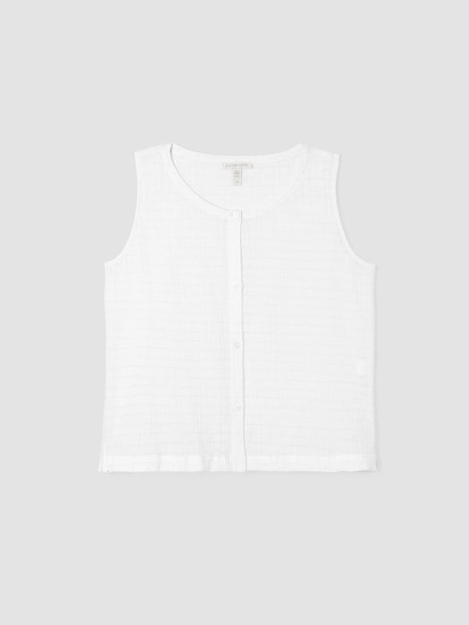 Organic Cotton Voile Box&nbsp;Vest