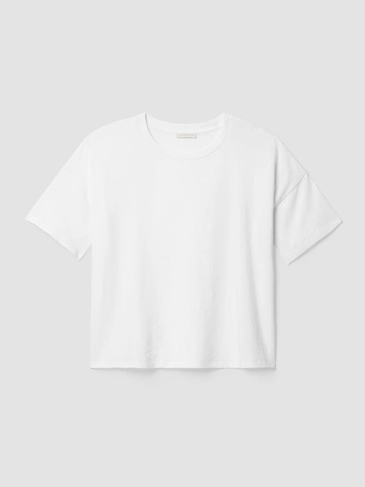 Cozy Organic Cotton Slub Tee