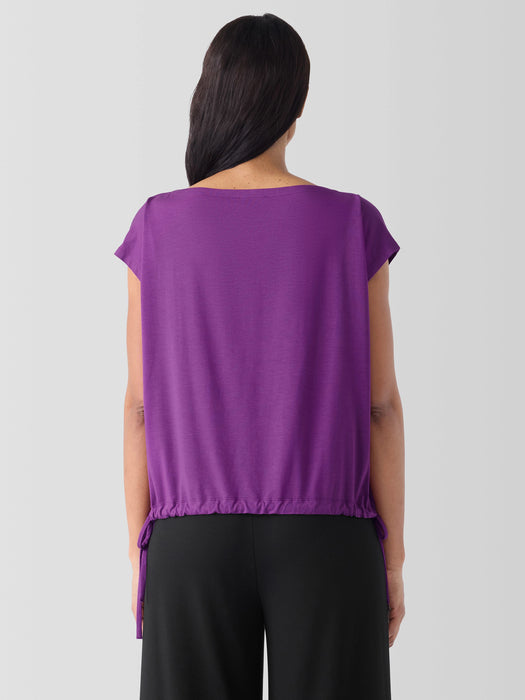 Fine Jersey&nbsp;Square Top
