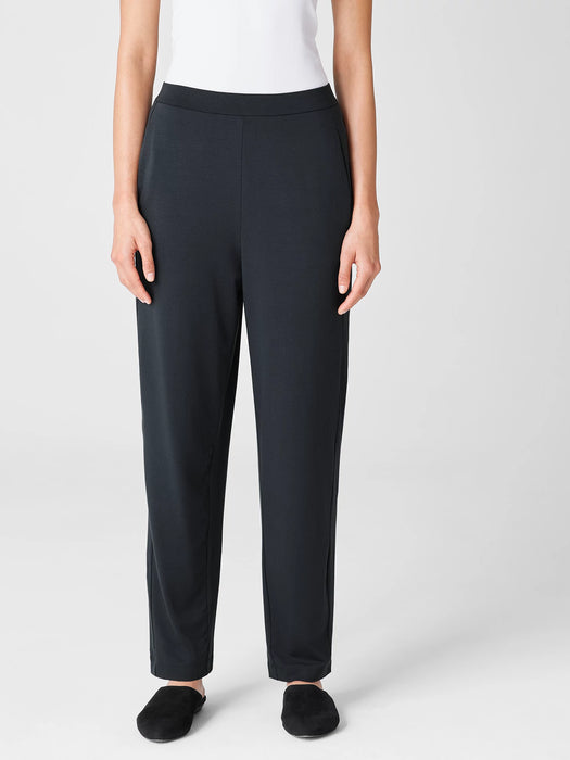 Stretch Jersey Knit Slouchy Pant