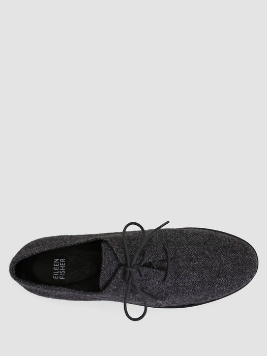 Eddy M&eacute;lange Herringbone Platform Oxford