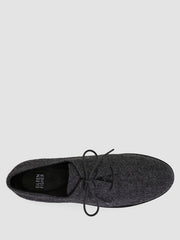 Eddy M&eacute;lange Herringbone Platform Oxford