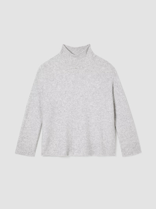 Cashmere Silk Bliss Turtleneck Box-Top
