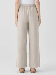 Organic Linen Wide-Leg Pant