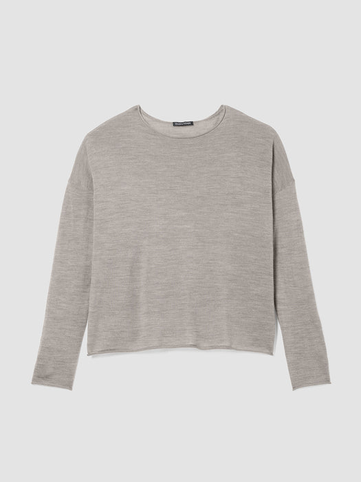 Fine Merino Box-Top in Regenerative Wool