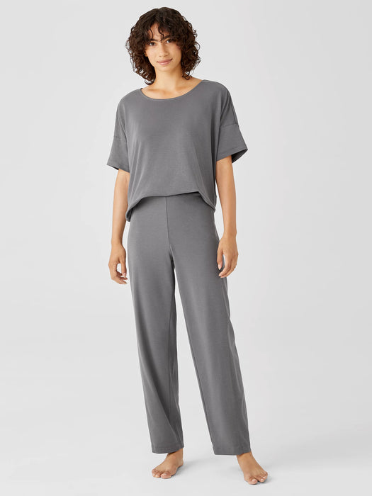 Organic Cotton Interlock Lantern Sleep Pant
