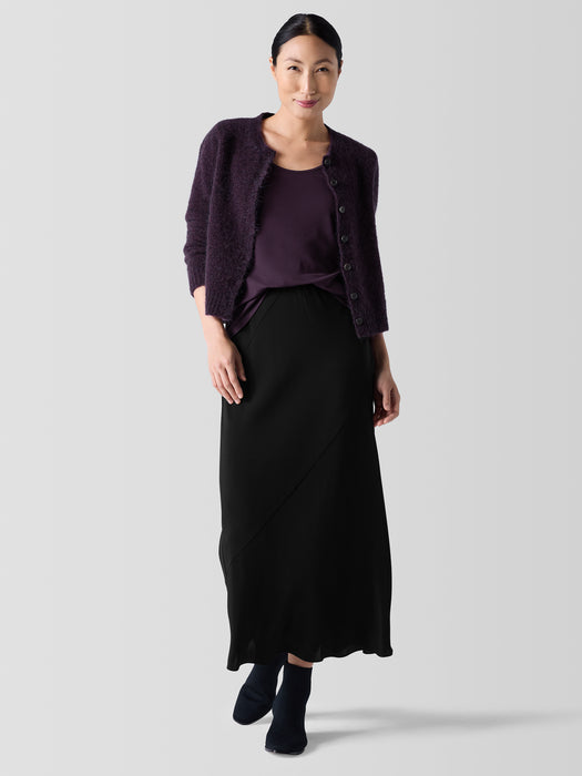 Stretch Silk Jersey&nbsp;Scoop Neck Tank