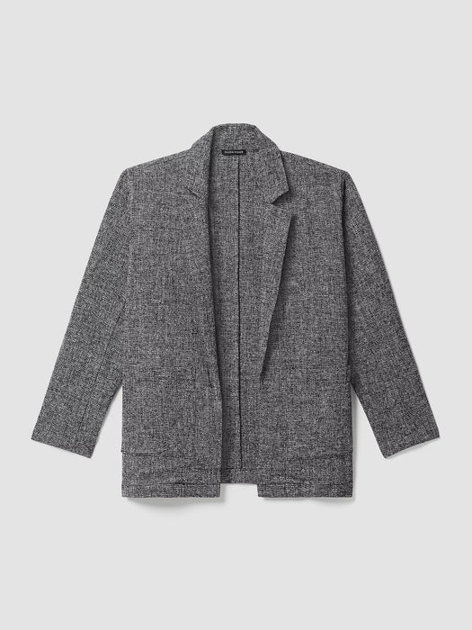 Organic Cotton Tweed Blazer