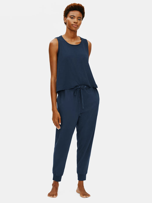 Organic Cotton Interlock Jogger Sleep Pant