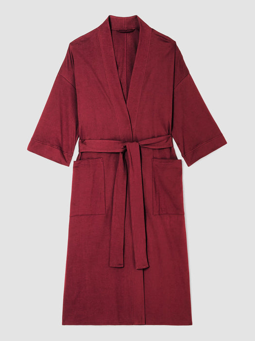 Organic Cotton Interlock Sleep Robe