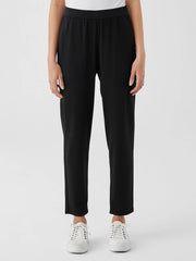 Pima Cotton Stretch Jersey Tapered Pant
