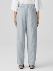 Garment-Dyed Organic Linen Lantern Pant