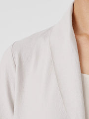 Boiled Wool Jersey High Collar Jacket