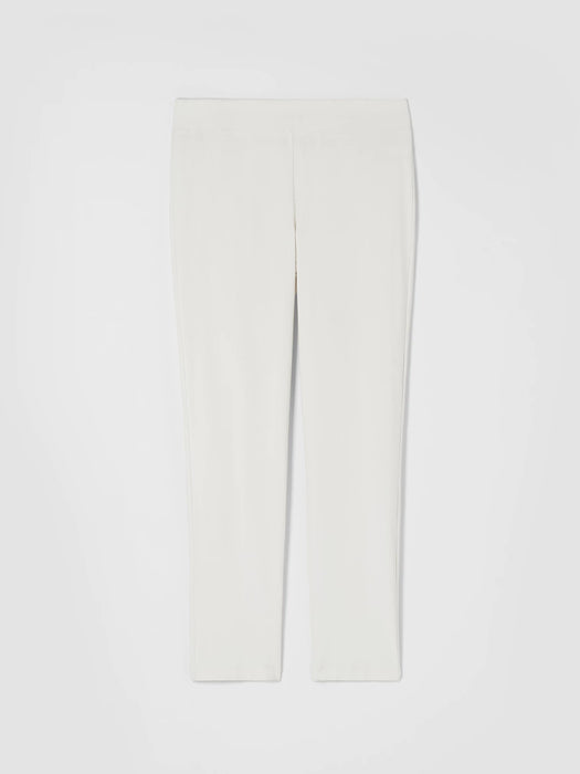 Washable Stretch Crepe Slim Ankle Pant