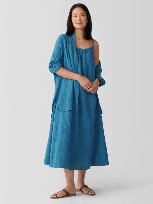 Organic Cotton Lofty Gauze Cami Dress