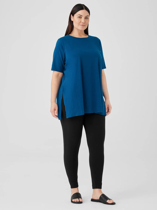 Organic Pima Cotton Jersey Long Tee