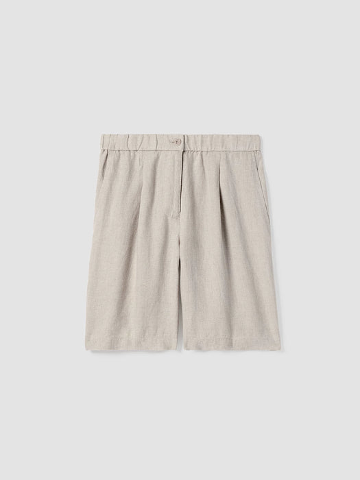 Organic Linen Shorts