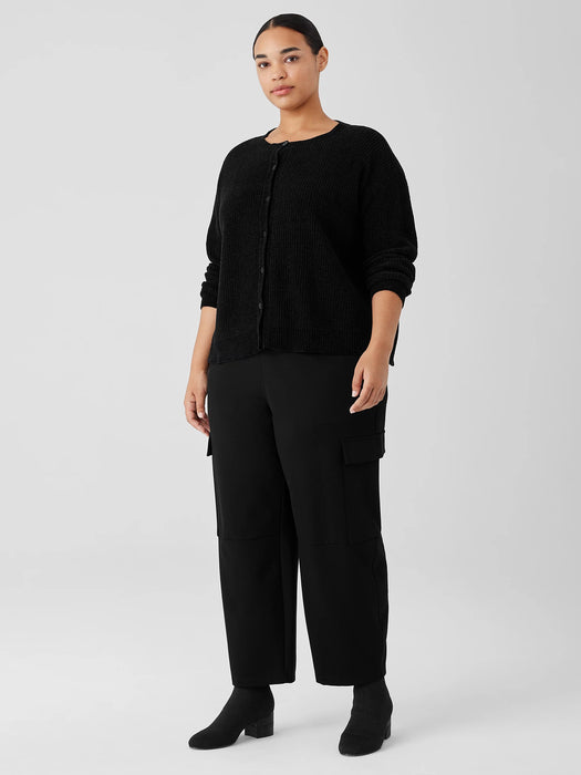 Washable Flex Ponte Cargo Lantern Pant