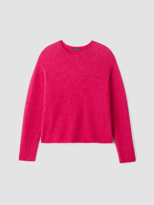 Cashmere Silk Bliss Crew Neck Top