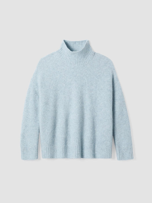 Cashmere Silk Bliss Turtleneck Box-Top