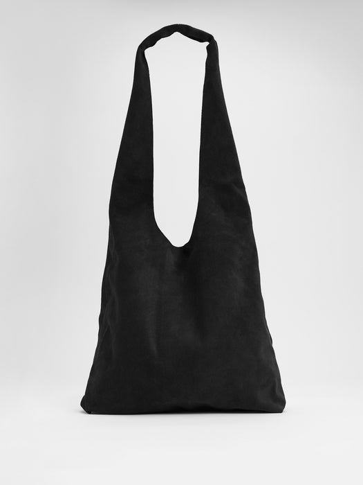 Italian Suede Shopper Tote