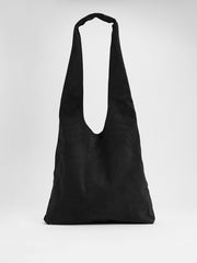Italian Suede Shopper Tote